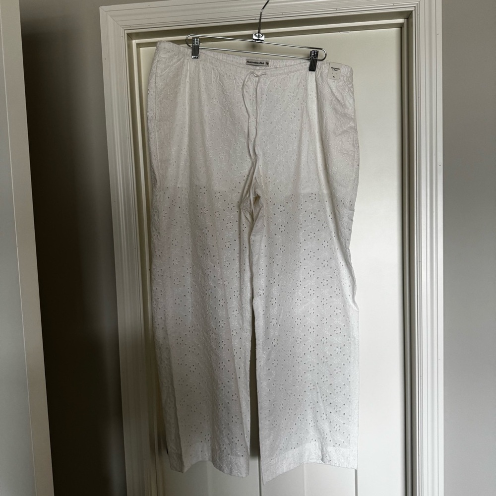 Abercrombie & Fitch Eyelet Pull-On Pant size XL tall new with tags - Picture 8 of 13